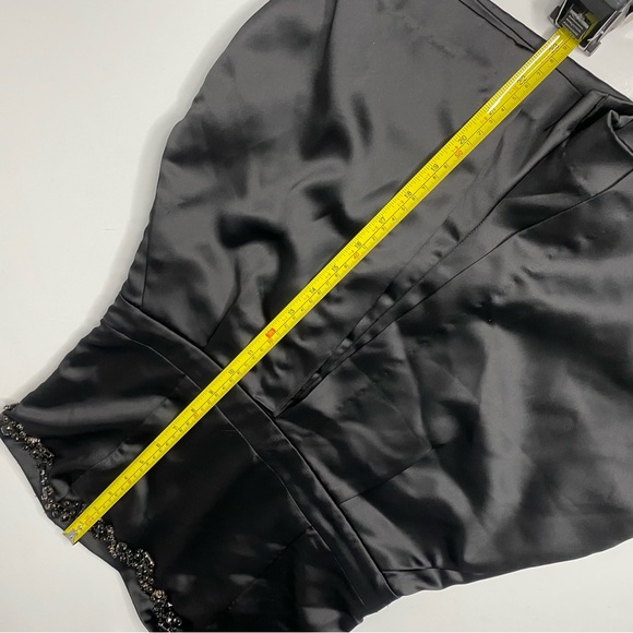 Forever U Exclusive | Women's Black Strapless Romper with Pearl design Size S - Picture 12 of 16